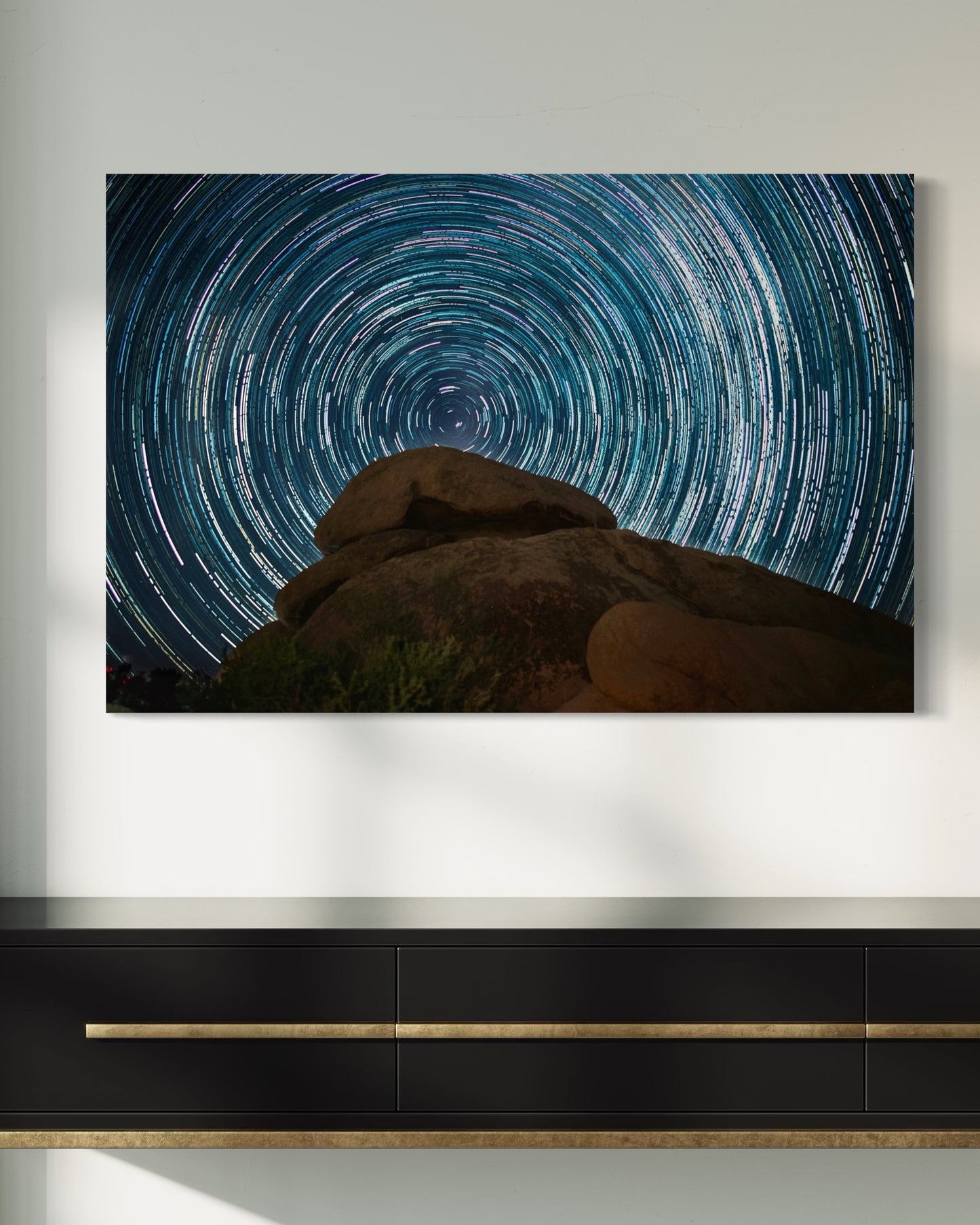 Circular Star Trails