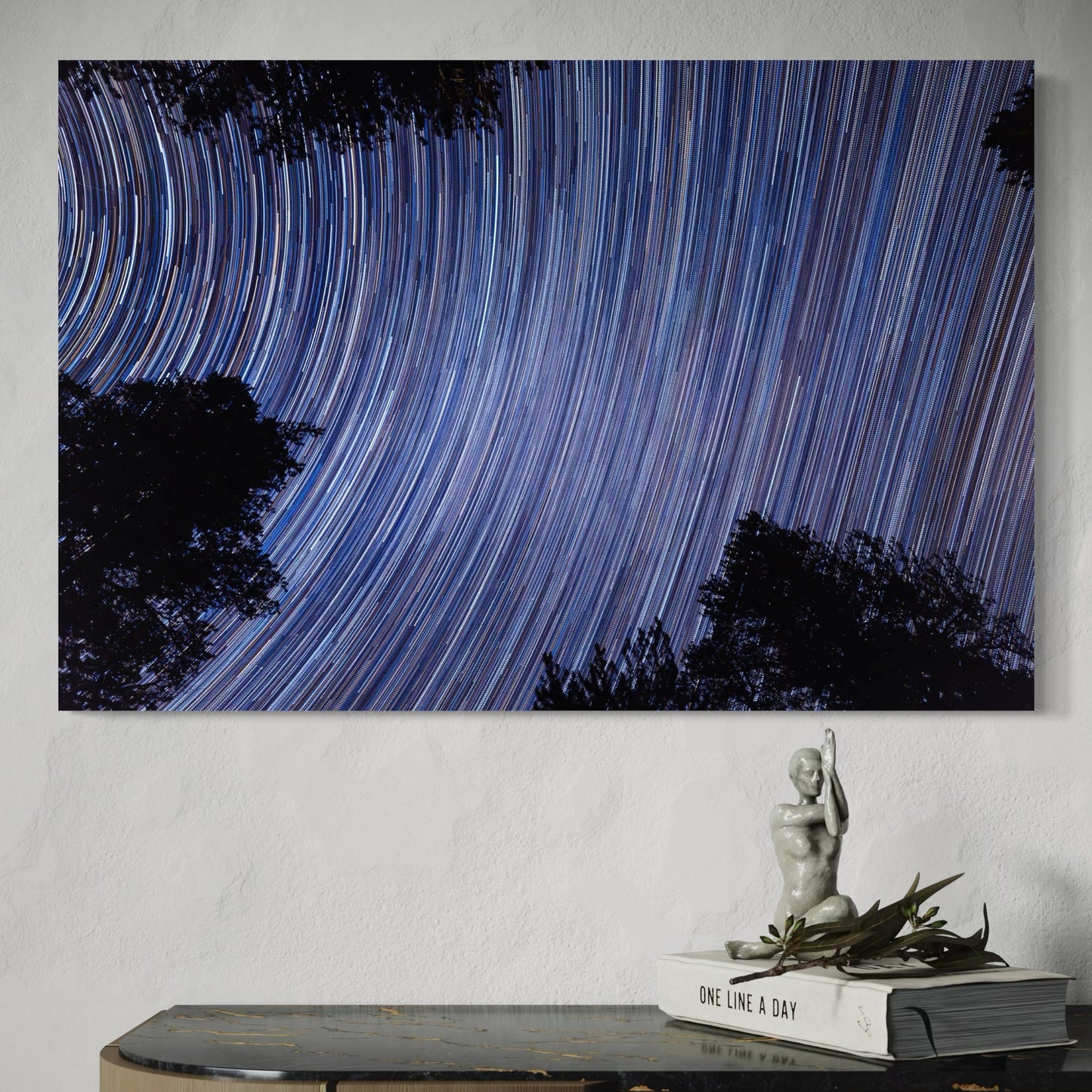 Star Trails Above