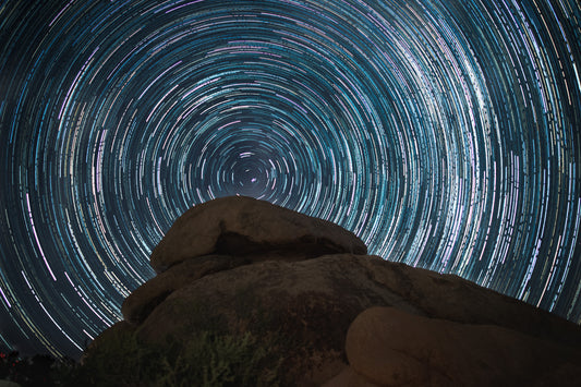 Circular Star Trails